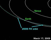 Another Space-Rock Buzzes Earth