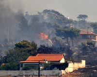 Fires rob pollution-choked Athens of fresh air filter