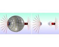 Magnetic wormhole connecting 2 regions of space created for the first time