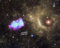 Supernova crime scene shows a single white dwarf to blame