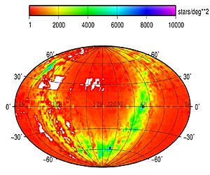 Astronomers Map 40 Million Stars