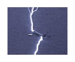 Lightning bolts a risk for modern jets