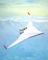 NASA Flying Wing Model Soars In Historic Wind Tunnel