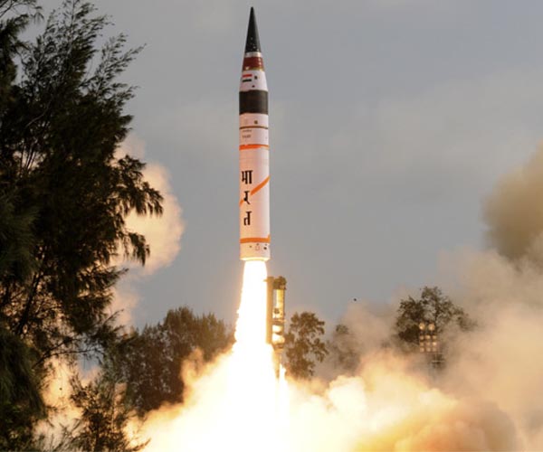 India tests ballistic missile with 5,000 km range