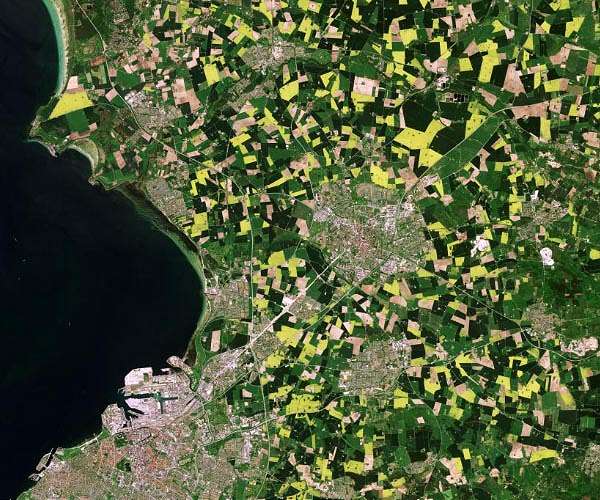 Earth from Space: Swedish landscape