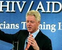 Clinton Says Climate Change Greatest Threat