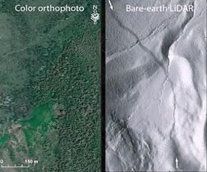 LiDAR Technology Reveals Faults Near Lake Tahoe
