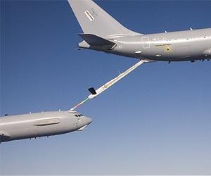 Airbus Military A330 MRTT Refuels AWACS