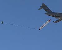 Air Force C-17 Successfully Drops Prototype Of Low-Cost Rocket