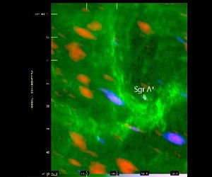 ALMA Detects Signs of Star Formation Surprisingly Close to Galaxy's Supermassive Black Hole