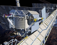 Particle detector finds hints of dark matter in space