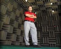 Acoustic Sensor Being Developed In New Anechoic Chamber