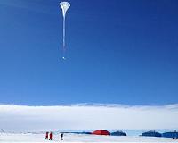 Cosmic ray telescope launches from Antarctica
