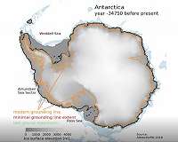 Shrinking ice sheet made a surprising comeback