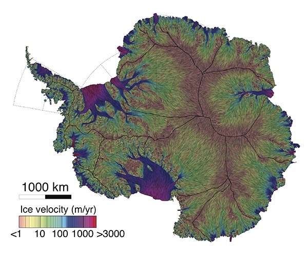 Antarctic glaciers losing ice at fastest rate for 5,500 years, finds study
