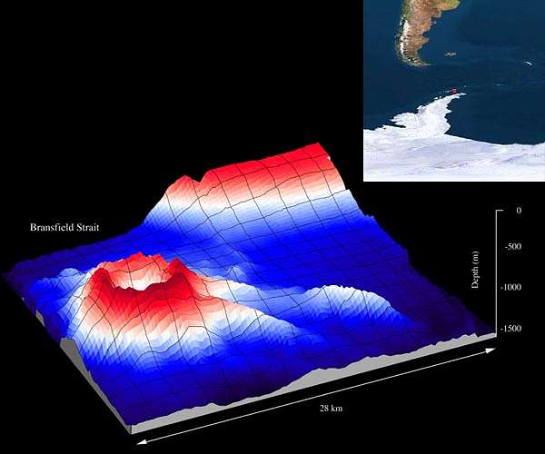 A swarm of 85,000 earthquakes at the Antarctic Orca submarine volcano