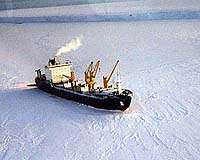 Envisat's Night Eye Supports Icebound Ship Rescue In Antarctica