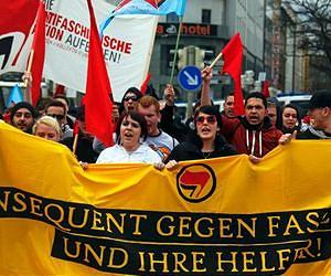 German anti-racism rally staged ahead of right-wing terror trial