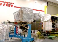 TRW Integrates Science Instruments Onto NASA's Aqua EO Bird