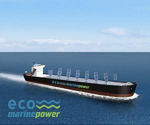 Solar panels doubling as ship sails eyed