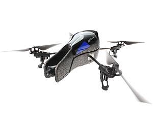 Mini drone and iPhone take video games to real world