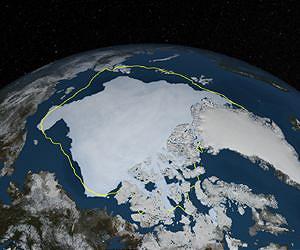 Arctic Sea Ice Minimum in 2013 is Sixth Lowest on Record