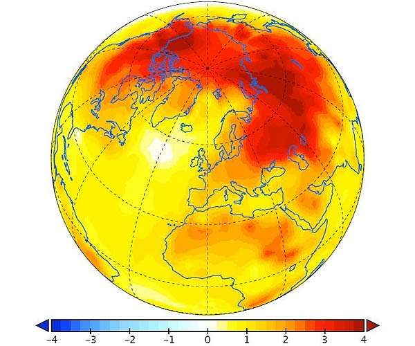 Air samples from Arctic region show how fast Earth is warming