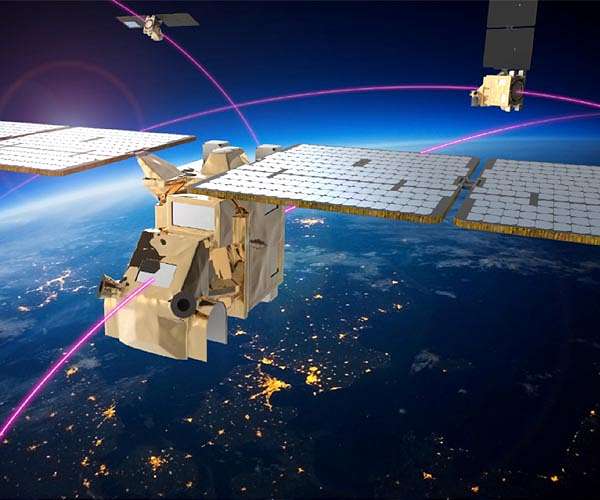 Arctic Weather Satellite in shape