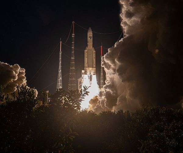 Ariane 5 bows out in style: dual payloads, perfect delivery