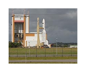 Ariane 5 joins Soyuz in mission preparations at the Spaceport