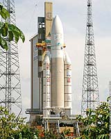 European Rocket Sends French Military Satellite Aloft