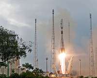 Arianespace's seventh Soyuz mission from French Guiana is readied for liftoff next week