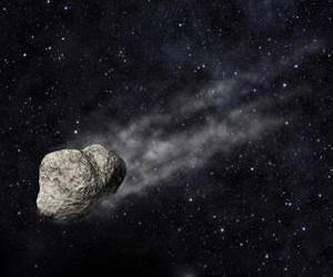 Discovering the birth of an asteroid trail