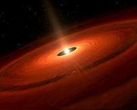 ALMA spots possible formation site of icy giant planet