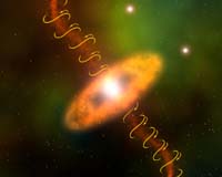 Magnetic Field Sculpts Narrow Jets From Dying Star