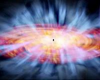 Ultra-fast winds near supermassive black hole