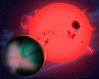 Harsh space weather may doom potential life on red-dwarf planets