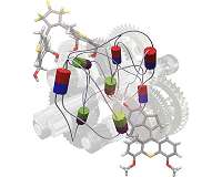 Light-controlled gearbox for nanomachines