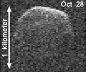 NASA Radar Images Asteroid 2007 PA8