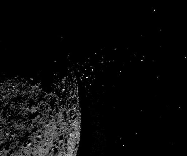 Why is Asteroid Bennu ejecting particles into space