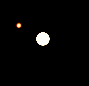 Ground Scope Spys Asteroid Moon
