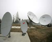Inauguration Of Astrium Services New Teleport In Toulouse