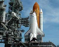 US Shuttle Atlantis Back On Launch Pad