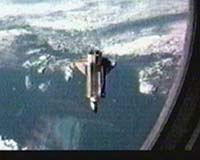 Atlantis Leaves The International Space Station