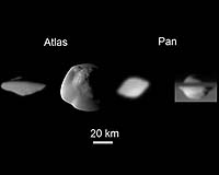 Images Of Saturn's Small Moons Tell The Story Of Their Origins