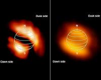 NASA-led study sees Titan glowing at dusk and dawn
