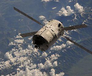 European cargo freighter undocks from ISS