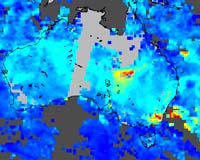 New Images from Space Spotlight Asian, Australian Pollution