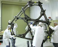 ATK Begins Building Advanced Support Structure For NASA's JWST