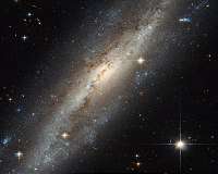 Hubble sees spiral in Andromeda